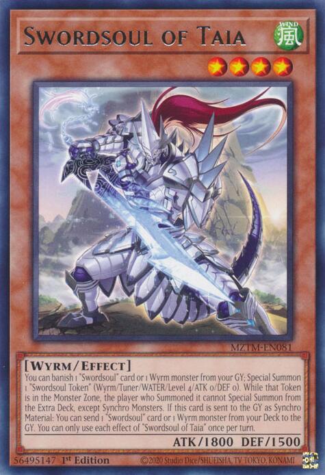 Swordsoul of Taia [MZTM-EN081] Rare | Chromatic Games