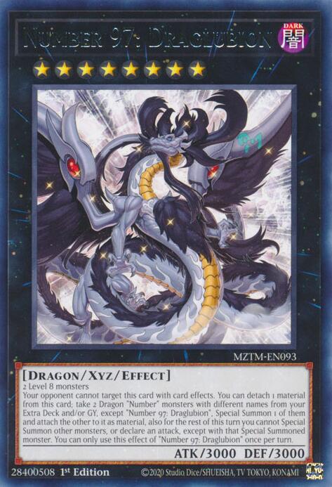 Number 97: Draglubion [MZTM-EN093] Rare | Chromatic Games