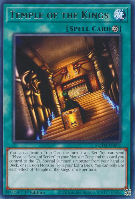 Temple of the Kings [MZTM-EN097] Rare | Chromatic Games