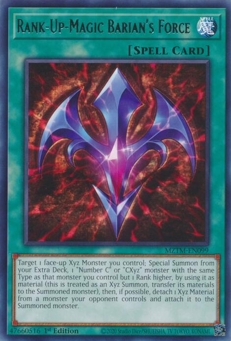 Rank-Up-Magic Barian's Force [MZTM-EN099] Rare | Chromatic Games