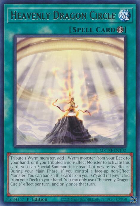Heavenly Dragon Circle [MZTM-EN102] Rare | Chromatic Games