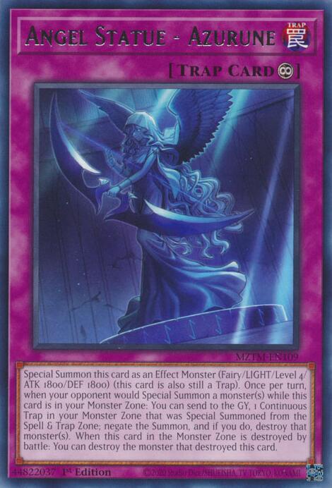 Angel Statue - Azurune [MZTM-EN109] Rare | Chromatic Games