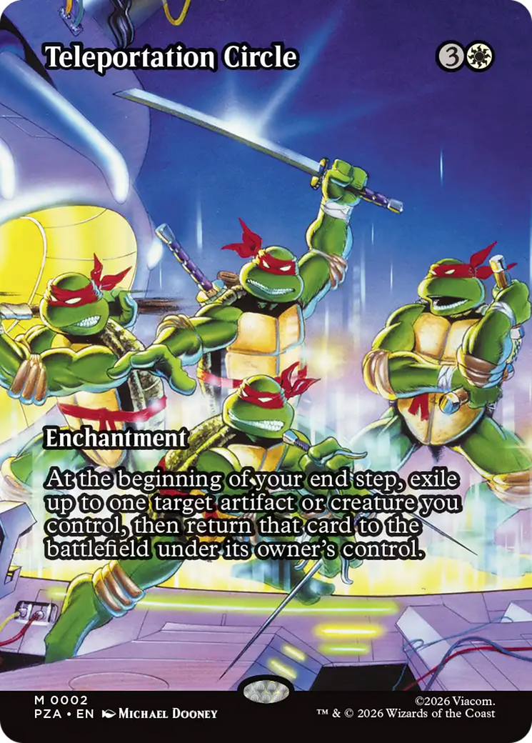Teleportation Circle (Borderless) [Teenage Mutant Ninja Turtles Eternal-Legal] | Chromatic Games