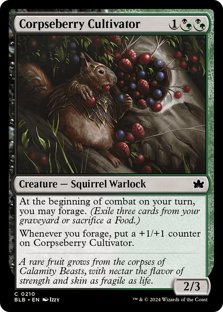 Corpseberry Cultivator [Bloomburrow] | Chromatic Games