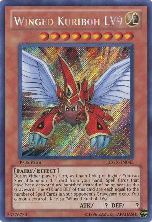 Winged Kuriboh LV9 [LCGX-EN043] Secret Rare | Chromatic Games