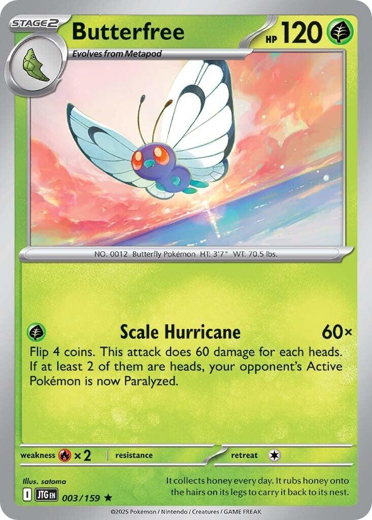 Butterfree (003/159) [Scarlet & Violet: Journey Together] | Chromatic Games