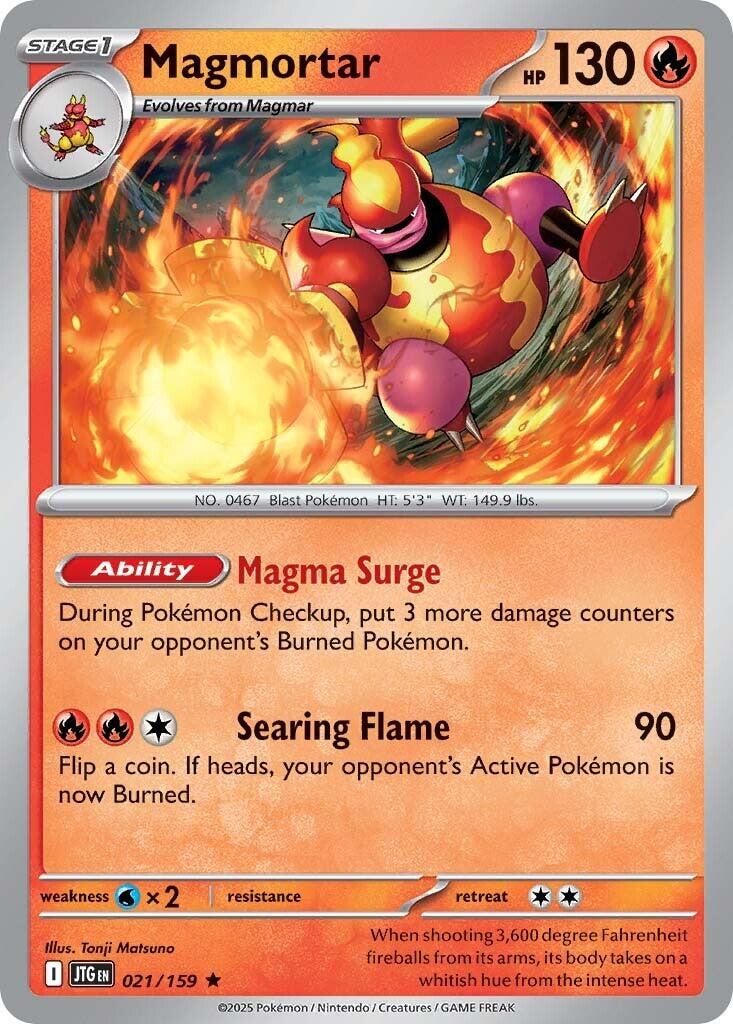 Magmortar (021/159) [Scarlet & Violet: Journey Together] | Chromatic Games