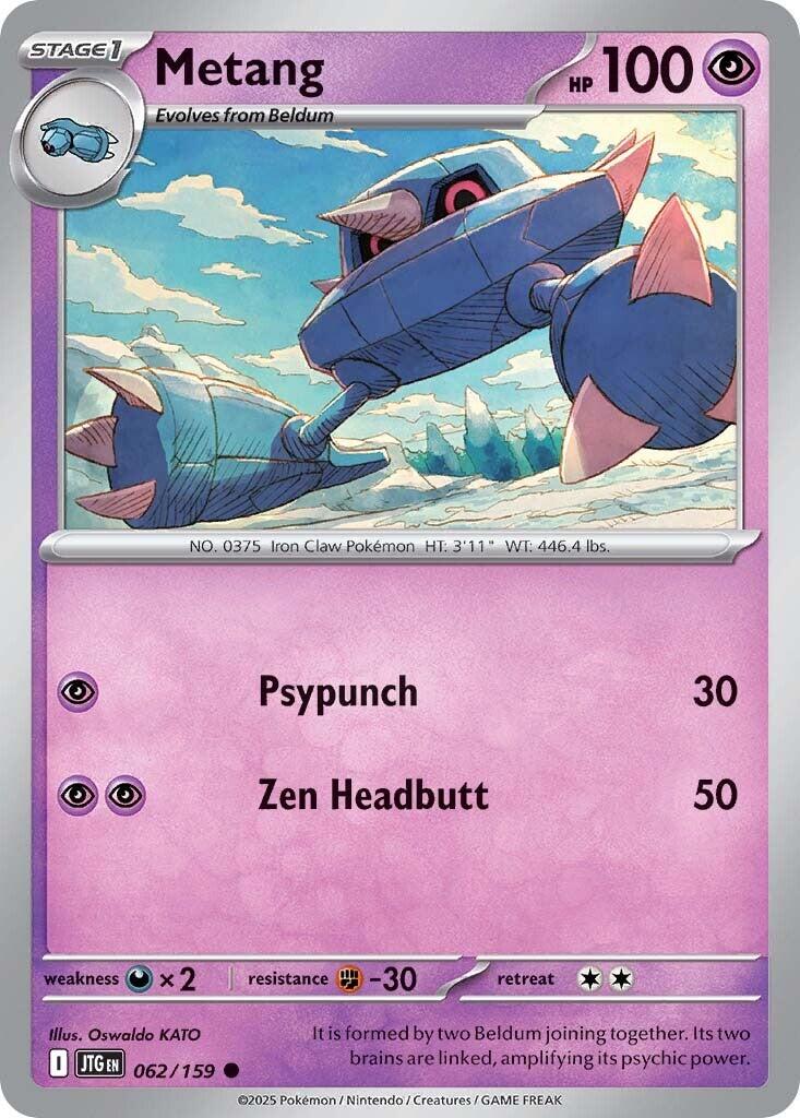 Metang (062/159) [Scarlet & Violet: Journey Together] | Chromatic Games