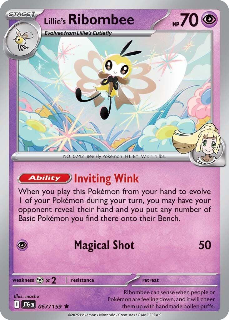 Lillie's Ribombee (067/159) [Scarlet & Violet: Journey Together] | Chromatic Games