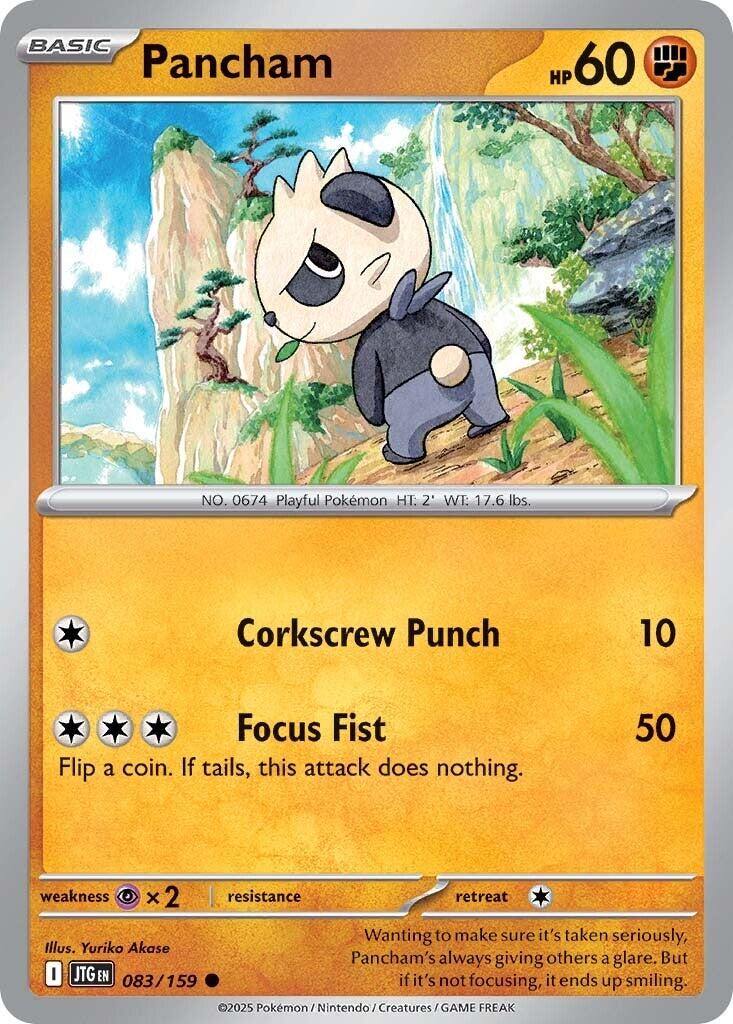 Pancham (083/159) [Scarlet & Violet: Journey Together] | Chromatic Games