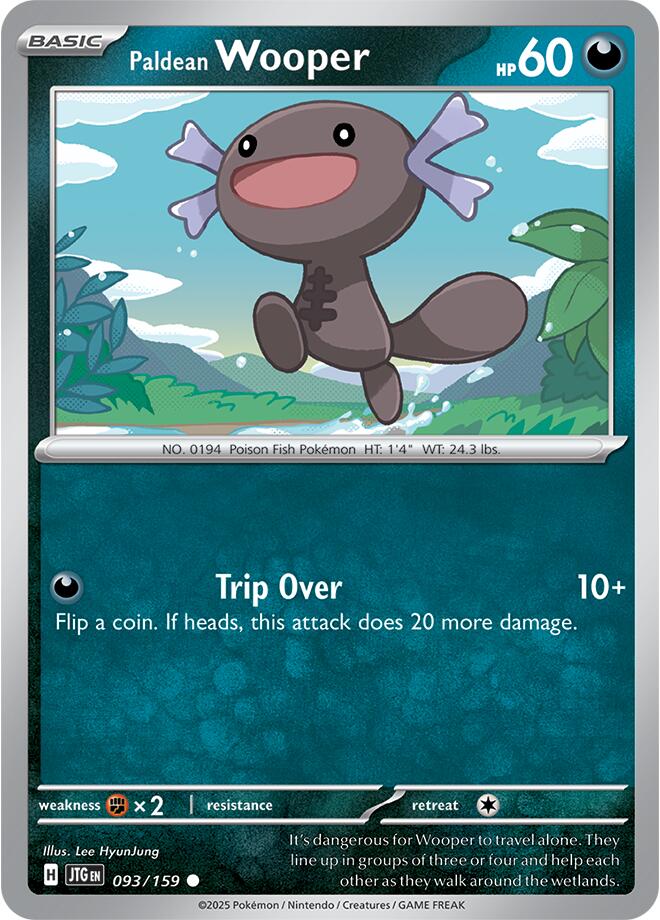 Paldean Wooper (093/159) [Scarlet & Violet: Journey Together] | Chromatic Games