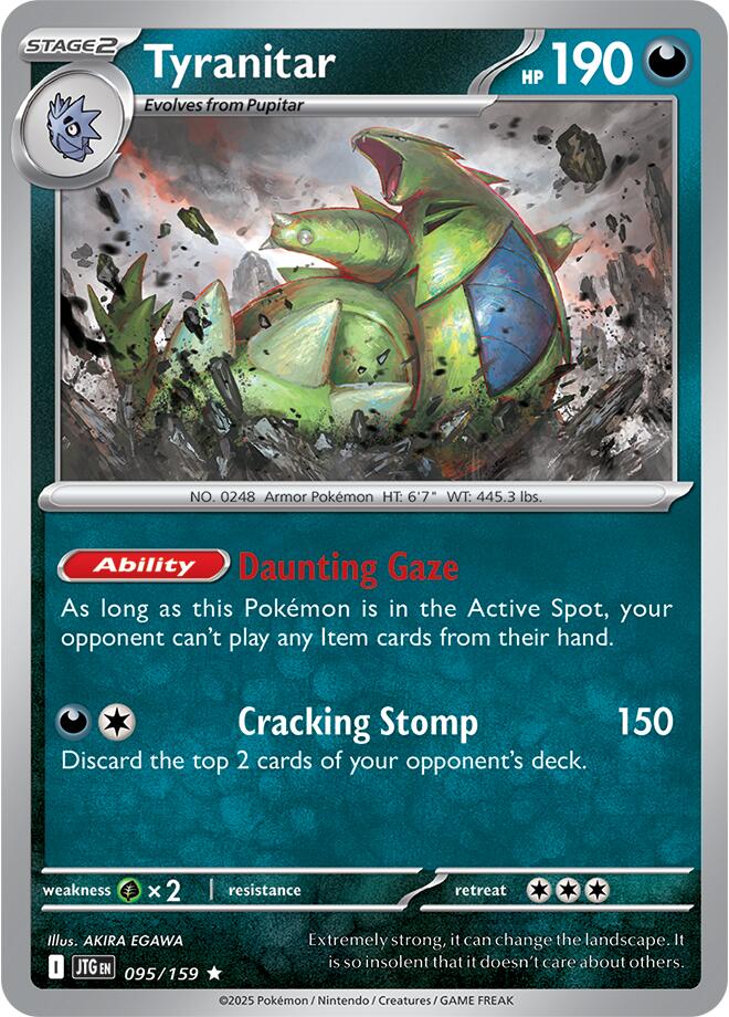 Tyranitar (095/159) [Scarlet & Violet: Journey Together] | Chromatic Games