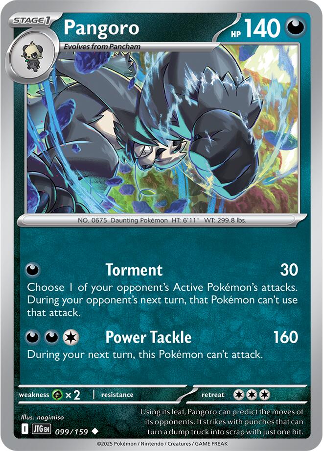 Pangoro (099/159) [Scarlet & Violet: Journey Together] | Chromatic Games
