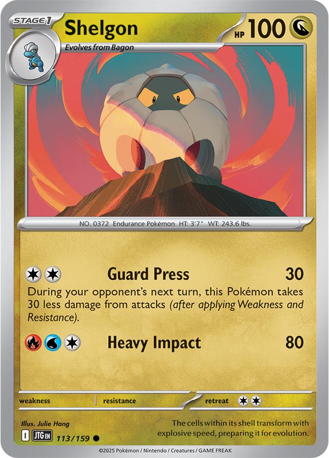 Shelgon (113/159) [Scarlet & Violet: Journey Together] | Chromatic Games