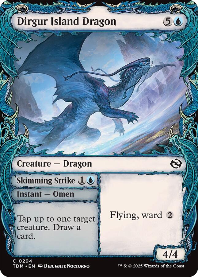 Dirgur Island Dragon (Showcase) [Tarkir: Dragonstorm] | Chromatic Games