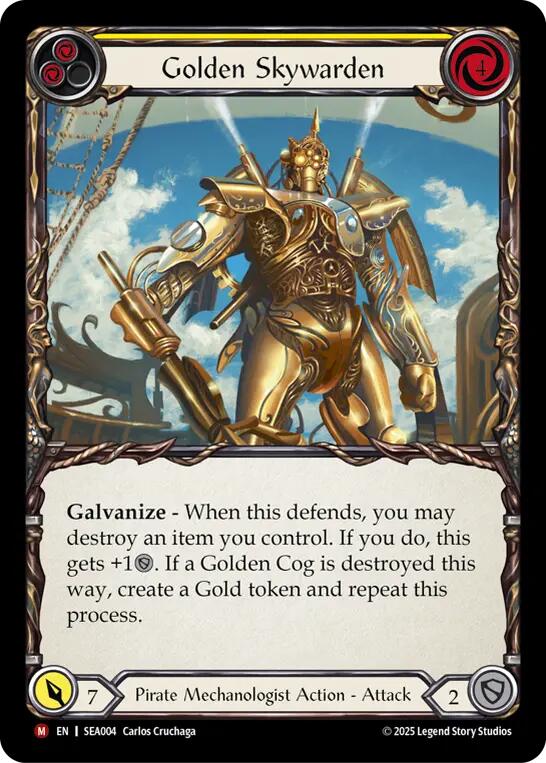Golden Skywarden [SEA004] (High Seas) | Chromatic Games