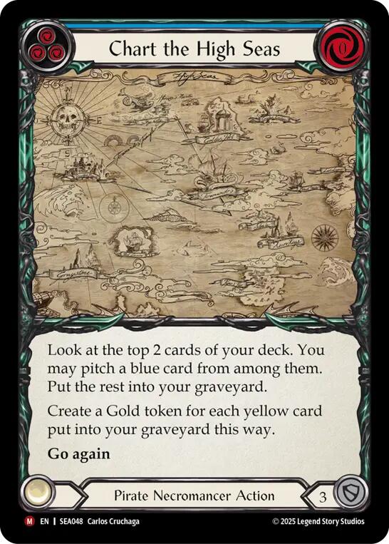 Chart the High Seas [SEA048] (High Seas) | Chromatic Games