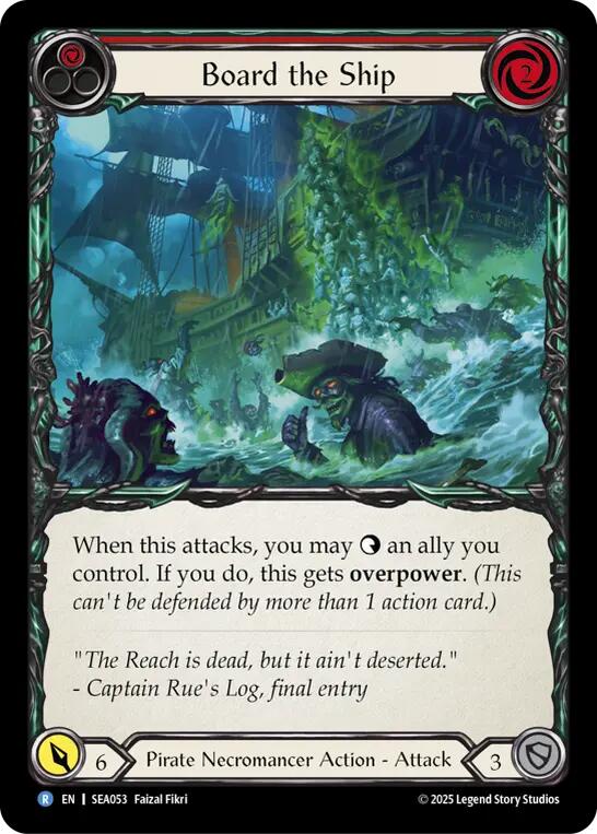 Board the Ship [SEA053] (High Seas)  Rainbow Foil | Chromatic Games