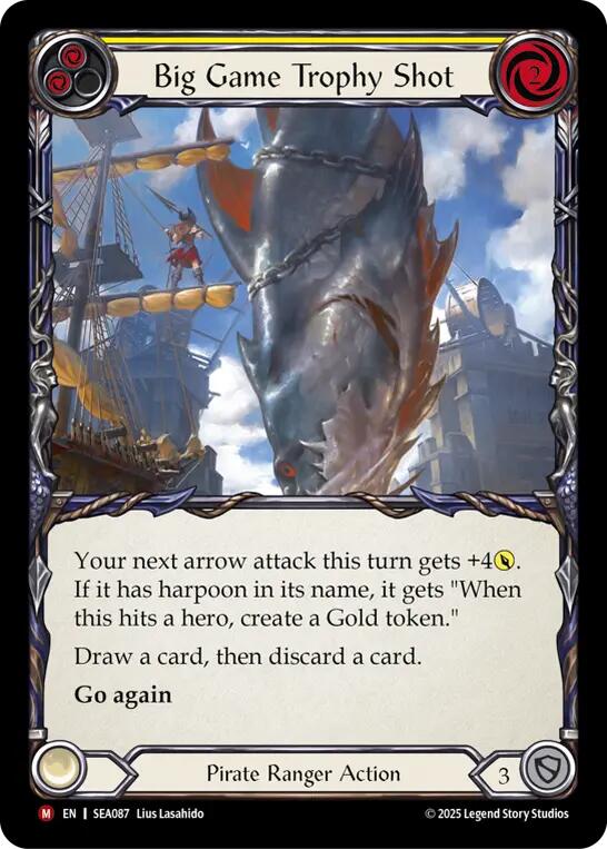 Big Game Trophy Shot [SEA087] (High Seas)  Rainbow Foil | Chromatic Games
