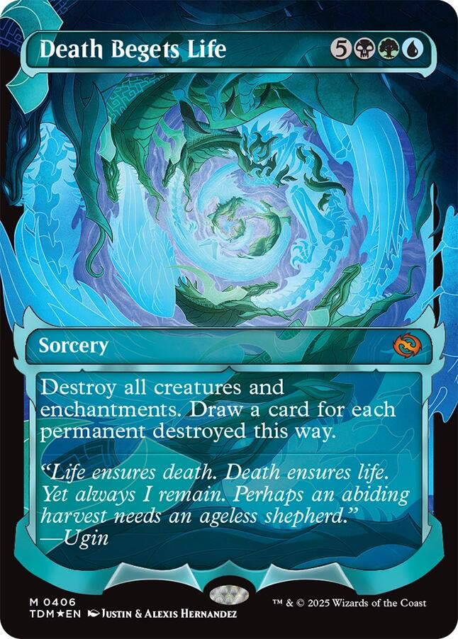 Death Begets Life (Showcase) [Tarkir: Dragonstorm] | Chromatic Games