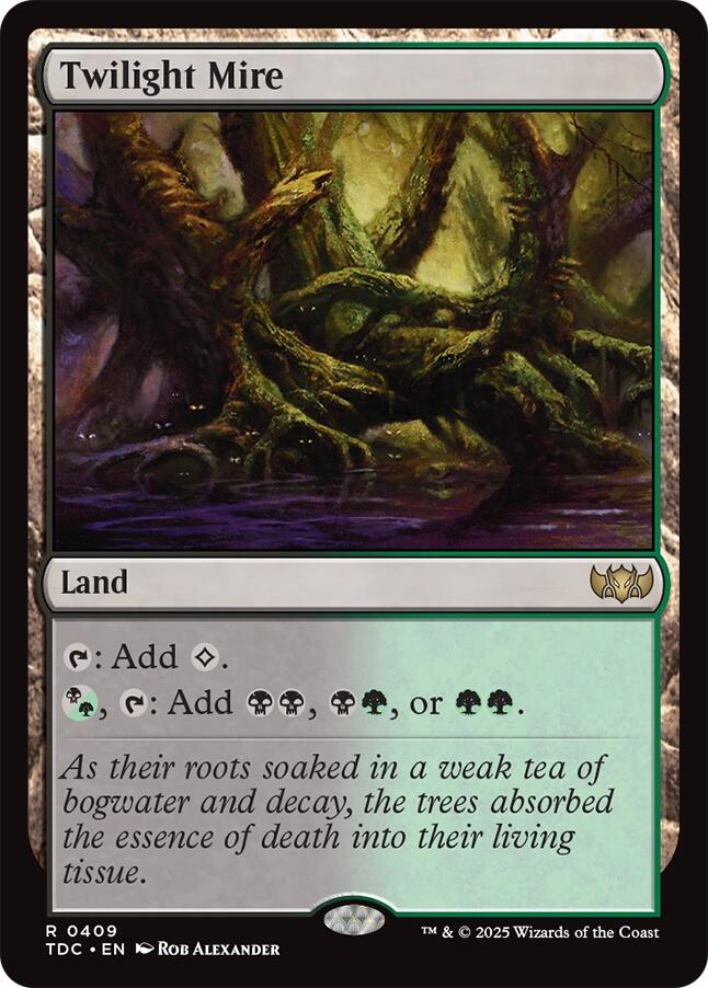 Twilight Mire [Tarkir: Dragonstorm Commander] | Chromatic Games