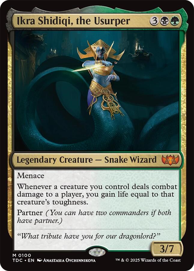 Ikra Shidiqi, the Usurper [Tarkir: Dragonstorm Commander] | Chromatic Games