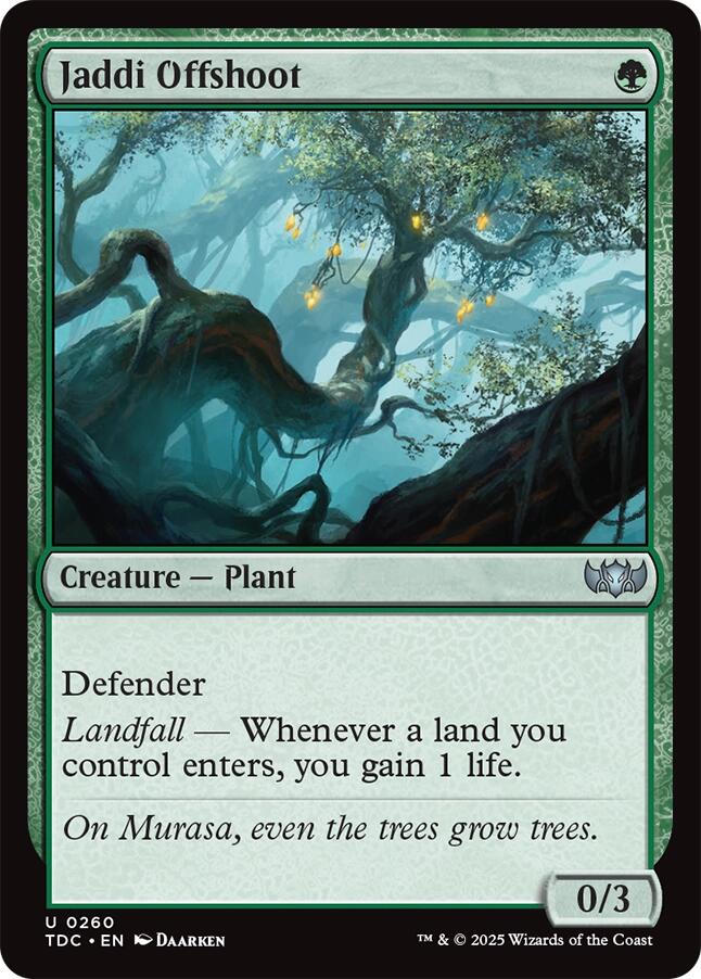 Jaddi Offshoot [Tarkir: Dragonstorm Commander] | Chromatic Games