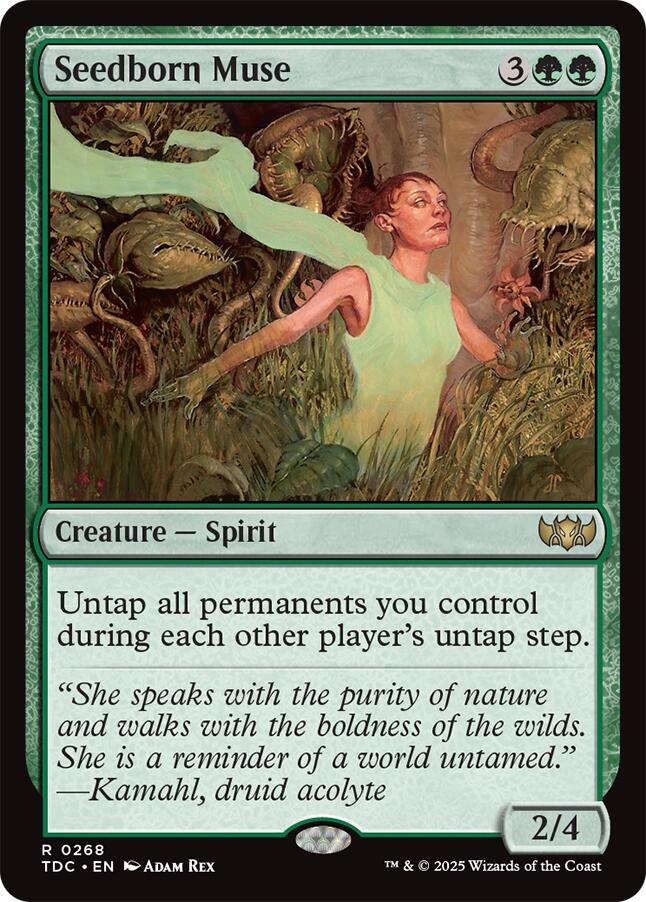 Seedborn Muse [Tarkir: Dragonstorm Commander] | Chromatic Games