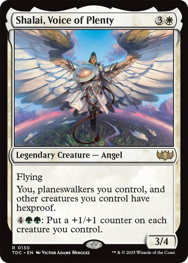 Shalai, Voice of Plenty [Tarkir: Dragonstorm Commander] | Chromatic Games