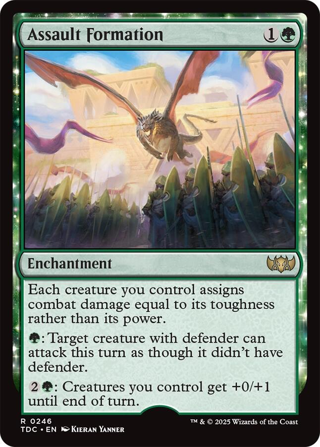 Assault Formation [Tarkir: Dragonstorm Commander] | Chromatic Games