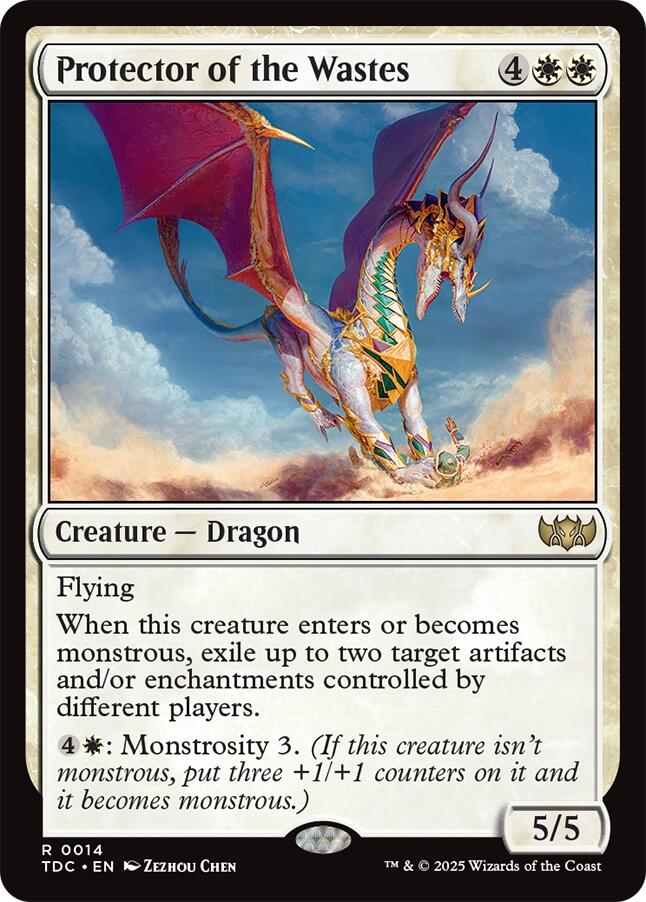 Protector of the Wastes [Tarkir: Dragonstorm Commander] | Chromatic Games