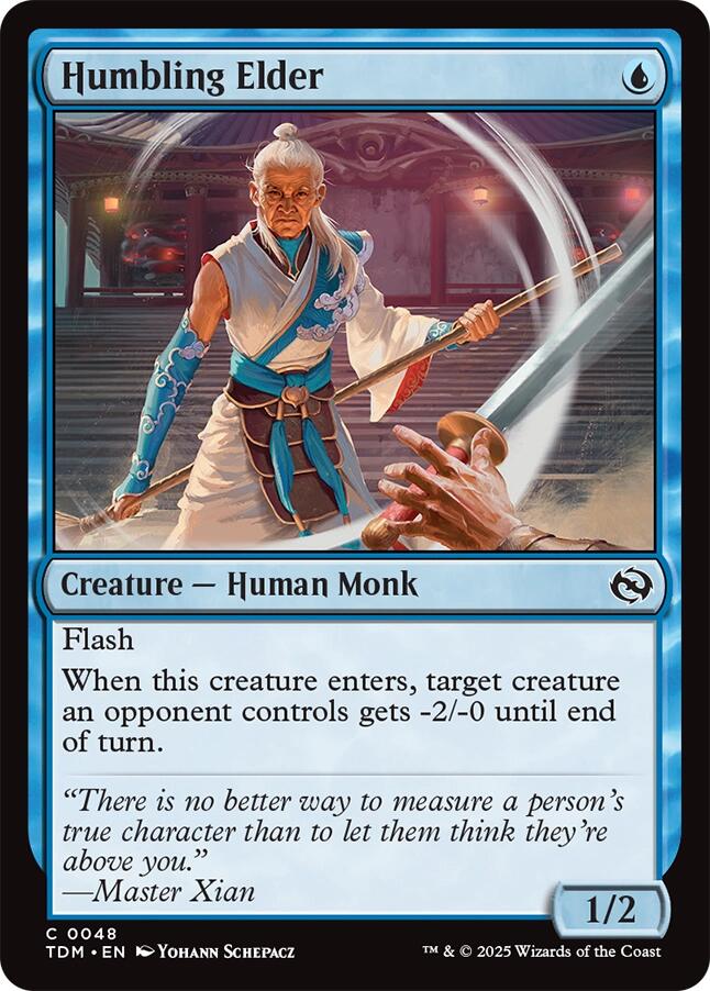 Humbling Elder [Tarkir: Dragonstorm] | Chromatic Games