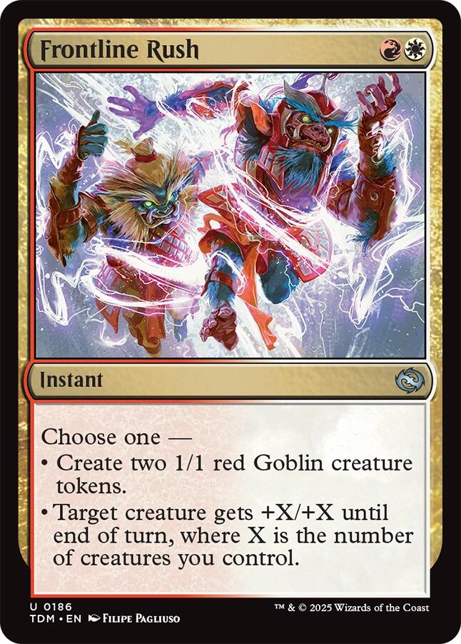 Frontline Rush [Tarkir: Dragonstorm] | Chromatic Games