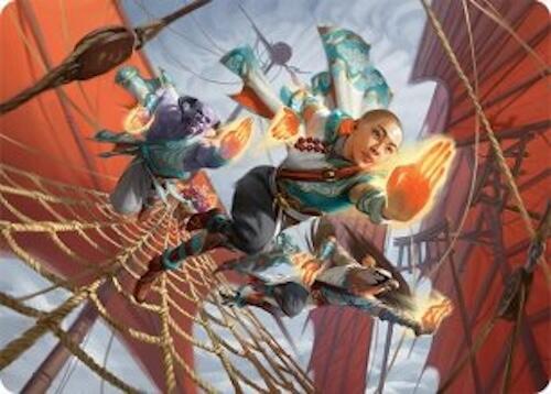 Aligned Heart Art Card (52/54) [Tarkir: Dragonstorm Art Series] | Chromatic Games