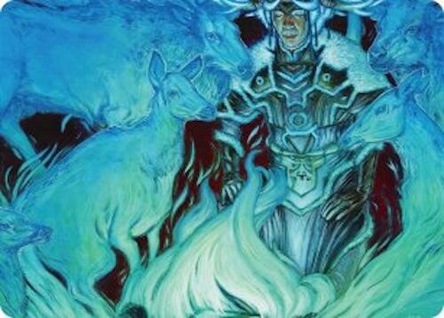 Unending Whisper Art Card (9/54) [Tarkir: Dragonstorm Art Series] | Chromatic Games