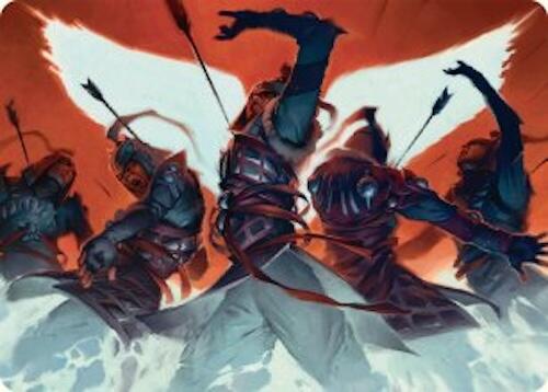 Desperate Measures Art Card (11/54) [Tarkir: Dragonstorm Art Series] | Chromatic Games