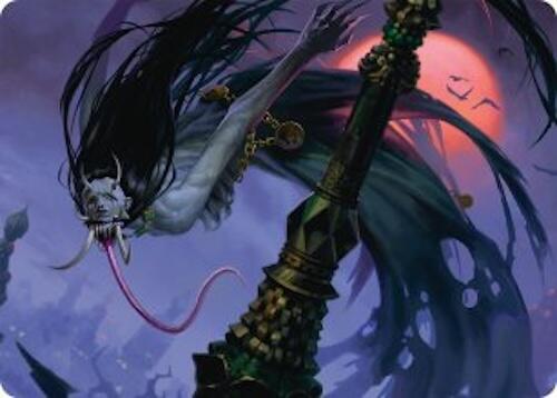 Qarsi Revenant Art Card (12/54) [Tarkir: Dragonstorm Art Series] | Chromatic Games