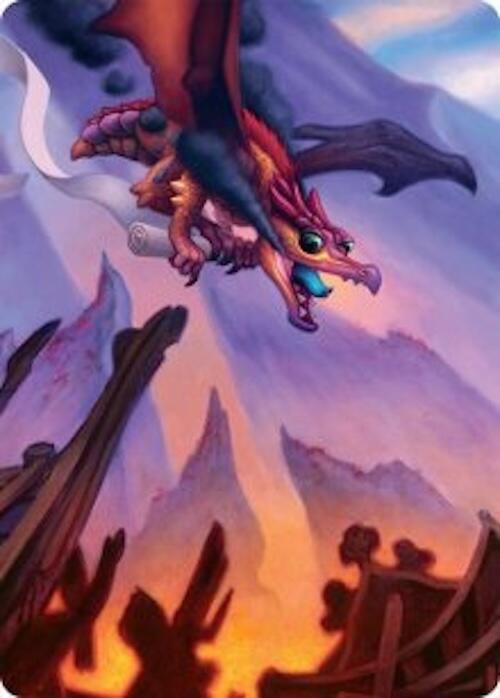 Scavenger Regent Art Card (45/54) [Tarkir: Dragonstorm Art Series] | Chromatic Games