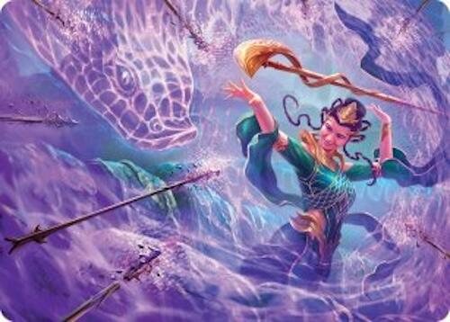 Snakeskin Veil Art Card (19/54) [Tarkir: Dragonstorm Art Series] | Chromatic Games