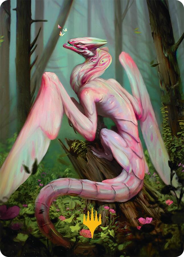 Bloomvine Regent Art Card (46/54) (Gold-Stamped) [Tarkir: Dragonstorm Art Series] | Chromatic Games