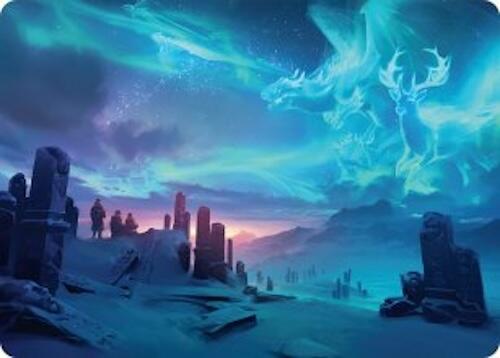 Auroral Procession Art Card (20/54) [Tarkir: Dragonstorm Art Series] | Chromatic Games