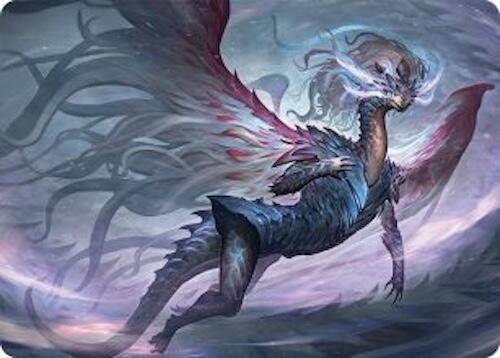 Shiko, Paragon of the Way Art Card (37/54) [Tarkir: Dragonstorm Art Series] | Chromatic Games