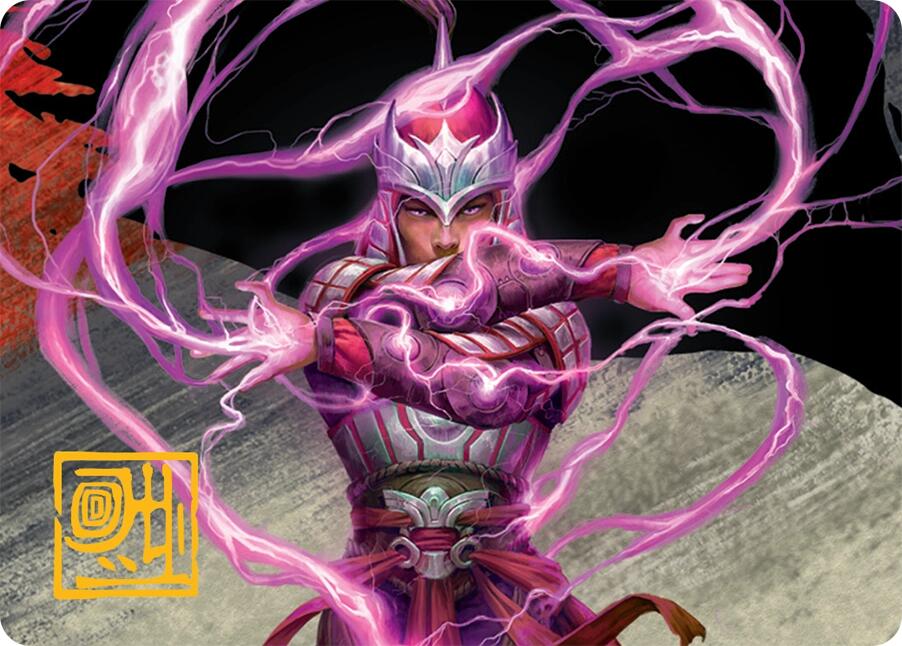 All-Out Assault Art Card (43/54) (Gold-Stamped Signature) [Tarkir: Dragonstorm Art Series] | Chromatic Games