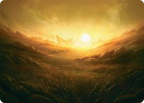 Plains Art Card (31/54) [Tarkir: Dragonstorm Art Series] | Chromatic Games