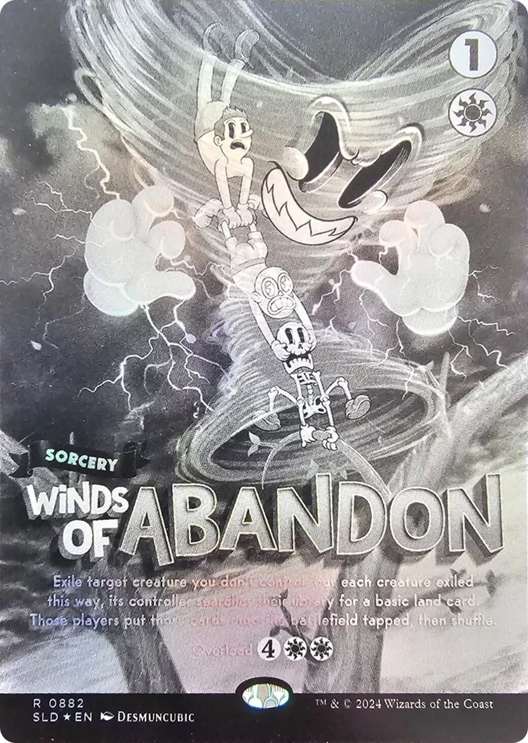 Winds of Abandon (Black & White Foil) [Secret Lair Drop Series] | Chromatic Games