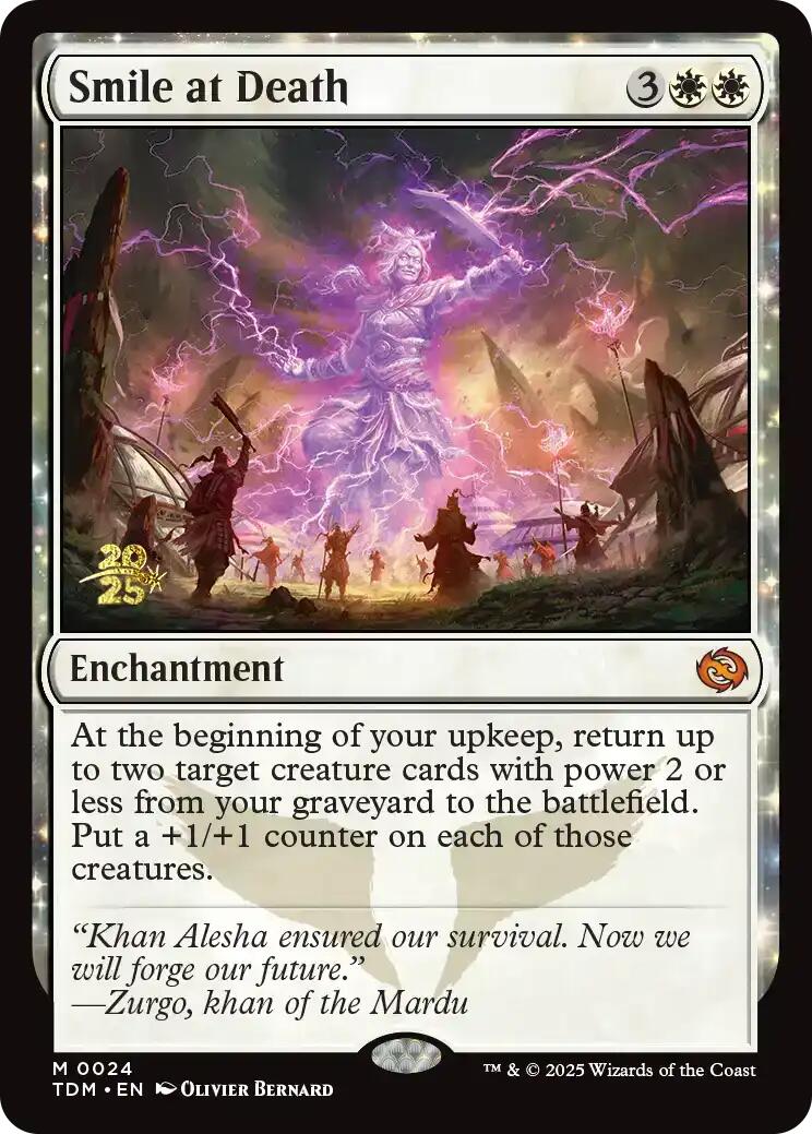 Smile at Death [Tarkir: Dragonstorm Prerelease Promos] | Chromatic Games