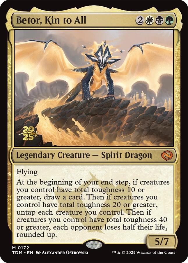 Betor, Kin to All [Tarkir: Dragonstorm Prerelease Promos] | Chromatic Games