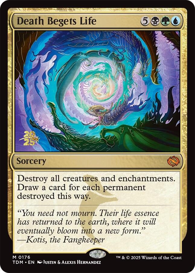 Death Begets Life [Tarkir: Dragonstorm Prerelease Promos] | Chromatic Games