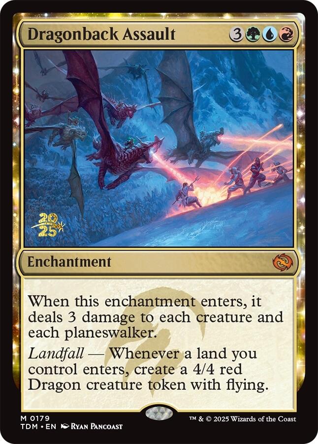 Dragonback Assault [Tarkir: Dragonstorm Prerelease Promos] | Chromatic Games