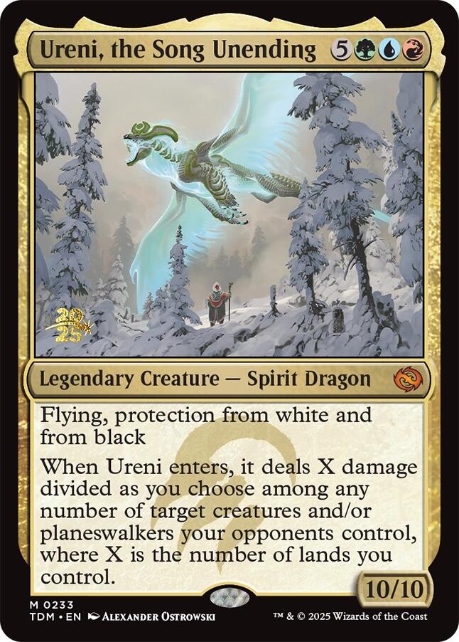 Ureni, the Song Unending [Tarkir: Dragonstorm Prerelease Promos] | Chromatic Games